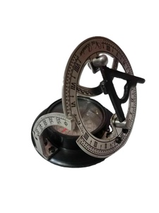 Cadran solaire en laiton nautique antique boussole 3 pouces à collectionner article cadeau Calvin Handicraft - Product Image 3