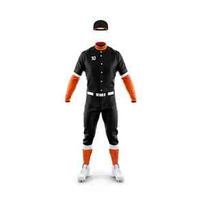 Concevez vos propres uniformes de baseball et de softball de rêve, 100 % polyester, uniforme de baseball très vendu, uniforme de baseball de haute qualité - Product Image 2