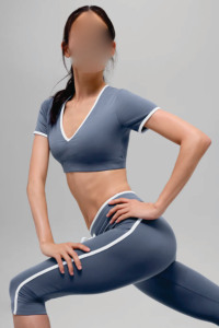 Conjunto Deportivo Ligero para Mujer, Leggings Transpirables y Sujetador Deportivo, Ropa Deportiva Elástica para Gimnasio - Product Image 3