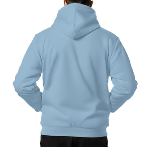 Sweat à capuche zippé pour homme avec poche latérale, en polaire polyester 240g, veste à capuche personnalisée pour homme, vêtements d'extérieur - Product Image 3