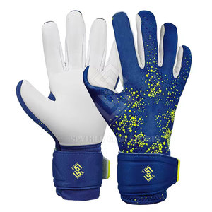 High Performance <b>Latex</b> Non-Slip Goalkeeper Gloves with Hook and Loop Closure Custom Colors Available - Product Image 2