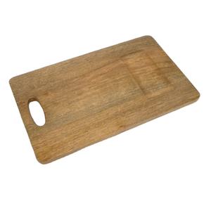 ชุดเขียงไม้อะคาเซียแบบกลับด้านได้เป็นมิตรกับสิ่งแวดล้อมเหมาะสำหรับใช้ในครัวและที่บ้านการเสิร์ฟที่เป็นประโยชน์สำหรับการเตรียมอาหาร - Product Image 1