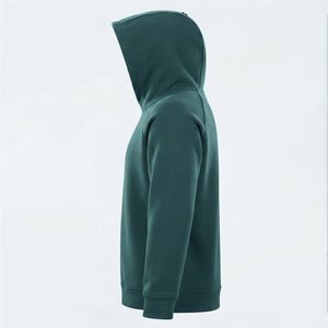 Sudadera con Capucha para Mujer, Moderna, con Logotipo Personalizado, Color Sólido, Manga Larga, Tejida en Algodón, para Otoño e Invierno, con Bolsillo Delantero - Product Image 4