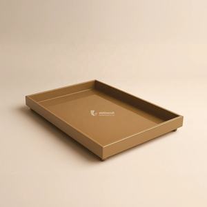 Plateau de service et de présentation surélevé artisanal de haute qualité, revêtement laqué multicouche, artisanat vietnamien, vente en gros - Product Image 1