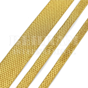 Hilo Metálico Mylar Dorado Ecológico al por Mayor para Adornos de Seguridad Tradicionales y Vestimentas de Iglesia y Disfraces de Lujo - Product Image 1