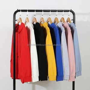 Sudaderas con capucha de chándal en blanco Terry con logotipo personalizado, sudaderas con capucha lisas de peso pesado para hombre para diseño - Product Image 3