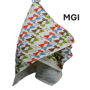 Essuie-tout de cuisine 100 % coton et lin, imprimé numérique personnalisé, durable, type sac à farine, respirant, écologique - Product Image 4