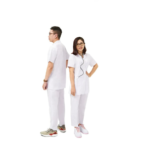 บริการ OEM - ชุดแพทย์ชายแบบกำหนดเองได้ แพ็คเกจจิ้งตามสั่ง ชุดยูนิฟอร์มโรงพยาบาลยอดนิยมสำหรับการสั่งซื้อจำนวนมาก - Product Image 2