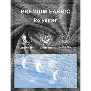 Débardeur de sport décontracté en polyester tricoté 230 GSM pour homme, avec logo, couleur unie, séchage rapide, sans manches, pour la musculation et le fitness - Product Image 5