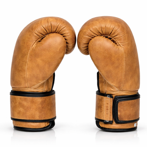 Gants d'entraînement professionnels MMA/Kickboxing personnalisables avec logo, en cuir PU, à lacets, à doigts entiers, anti-humidité, haute qualité pour la lutte - Product Image 5