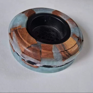 Beautiful Mubkhar Bone Inlay <b>Incense</b> Burner with Bakhoor & Medkhan Resin <b>Box</b> Modern Design All-Season Use Factory Direct - Product Image 3