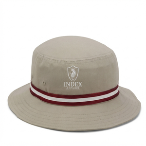 Classic Cotton Blend <b>Sun</b> Protection Bucket <b>Hat</b> Outdoor Travel Embroidered Logo Fishing Hiking Beach Bucket <b>Hat</b> For <b>Men</b> Women - Product Image 1