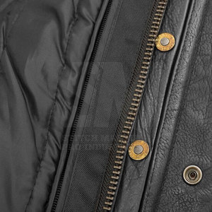 Comfortable Outdoor Use Men Leather <b>Biker</b> <b>Jacket</b> Top Selling Fashion Clothing Men Leather <b>Biker</b> <b>Jacket</b> - Product Image 5