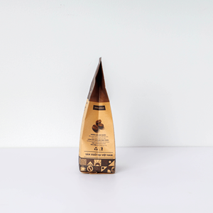 Mélange Vietnam Arabica Robusta Café en grains entiers Torréfaction légère Arôme lisse Saveur équilibrée 250g Vente en gros OEM - Product Image 2