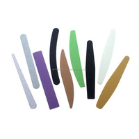Lima de Uñas Profesional de Acero Inoxidable de Doble Cara, Multiforma, Personalizada, de Alta Calidad y Duradera, en Oferta