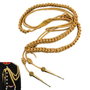 Aiguillette, Gold Wire Bullion <b>Cord</b>, With Gold Tags, Right Sided - Product Image 1