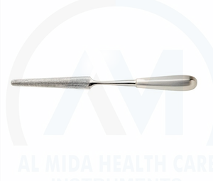 เครื่องมือผ่าตัดกระดูกแบบใช้มือ Al Mida Healthcare Orthopedic Bone File Rasp  ประเภทที่ 2 ได้รับการรับรองมาตรฐาน CE รุ่น AMHC-R-298 ISO13485 รับประกันตลอดอายุการใช้งาน - Product Image 4
