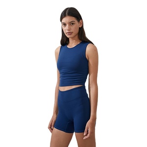 Shorts de sport pour femmes, vente en gros, vêtements de sport confortables, haute qualité, 100% polyester, coupe ajustée, respirants - Product Image 1
