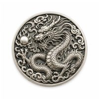 Pin de Solapa Personalizado de Aleación de Zinc Fundido a Presión en 3D con Baño de Oro Antiguo, Insignia Metálica de Cabeza de Águila Personalizada como Recuerdo
