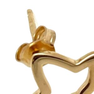 Pendientes Pequeños de Hoja de Hiedra Abierta en Oro Amarillo Vermeil de 14K para Mujer, Joyería Botánica Elegante y Minimalista, Pendientes Delicados de Moda - Product Image 2