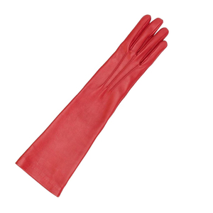 <b>Wedding</b> Dress Gloves <b>Accessories</b> Simple Plain Solid Color Party Glove Bridal Arm Long Lace Dressing Gloves - Product Image 4