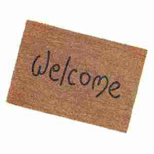 Tapis de porte d'entrée moderne en PVC, rembourré, lavable, antidérapant, durable, absorbant la boue, pour l'extérieur, pour la maison - Product Image 2