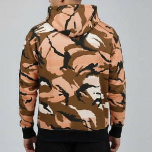 <b>Men's</b> Custom Logo Print Pullover <b>Camo</b> Hooded Sweatshirt Oversize Pullover <b>Hoodies</b> In Reasonable Price - Product Image 2