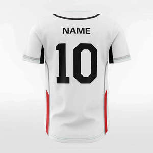 Camiseta de Fútbol Americano Personalizada al por Mayor, Unisex, Cuello en V, Manga Corta, Estilo Urbano, Tallas Grandes, Sublimada, para Verano - Product Image 4