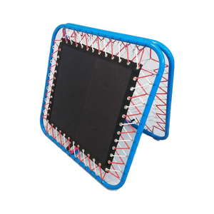 Adjustable Angle Double-Sided Soccer <b>Rebounder</b> Net Football Kickback Trainer Portable Soccer Training Equipment for Passing - Product Image 1