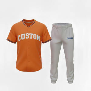 Uniformes de Béisbol Personalizados de Alta Calidad 2025, Tallas Grandes, Unisex para Adultos, 100% Poliéster, Transpirables, de Secado Rápido, Ropa Deportiva - Product Image 2