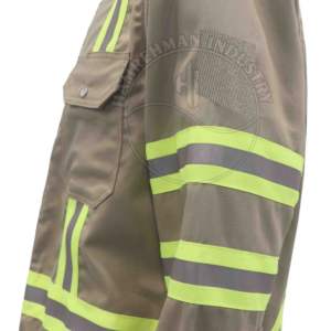 FR <b>Fire</b> <b>Resistant</b> Cotton 100% Uniform FR <b>Clothing</b> Flame <b>Resistant</b> Fireproof Welding Factory Supply NFPA 2112 Long Sleeve Welder - Product Image 5
