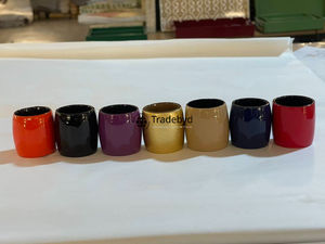 Anneau de serviette de luxe en corne écologique, élégant, fait main, style campagnard, décoration de table pour cadeaux Tradebyd - Product Image 2