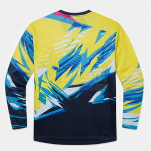 Maillot de motocross pour adultes, personnalisé, pour équipe, respirant, séchage rapide, vêtements de moto tout-terrain, % polyester - Product Image 2
