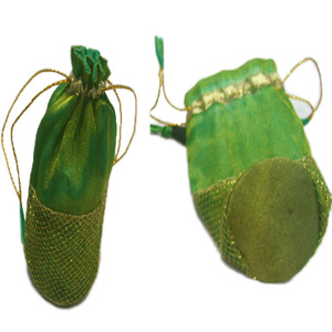 Sacs cadeaux en organza personnalisés, imprimés, colorés, durables, pour mariage, bijoux, fête, emballage en tissu, vente en gros - Product Image 2