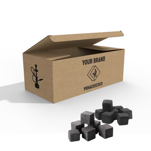 Best Seller Indonesia Premium Shisha Hookah Carbón Hecho 100% Briquetas de carbón de cáscara de coco natural OEM Etiqueta privada - Product Image 1