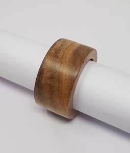 Anillo para Servilletas de Bambú Duradero con Diseño Clásico de Corona de Flores y Frutos Rojos, 2.5cm de Ancho, para Decoraciones de Fiestas, Bodas y Año Nuevo - Product Image 2