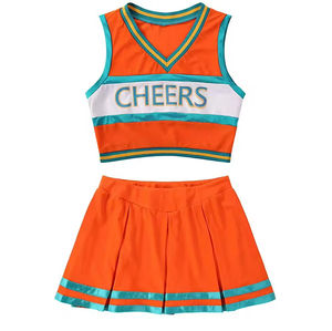 Uniformes de Animadoras de Alta Calidad para Práctica, Uniformes Personalizados Sublimados con Pedrería, Uniformes de Animadoras All Star OEM - Product Image 6