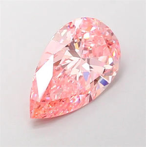 Diamante SHRAMAN con Certificación IGI, Corte Excelente, Forma de Pera, Color Rosa Intenso, Claridad VS1, 3.01 CT, Diamante Cultivado en Laboratorio para Joyería Personalizada - Product Image 2