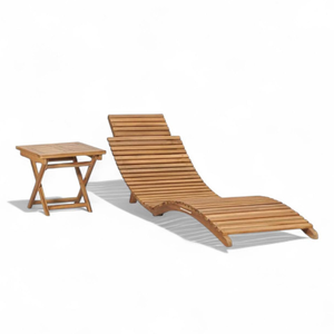 Chaise longue en bois à prix de gros pour la décoration de la maison et le mobilier de jardin - Product Image 3