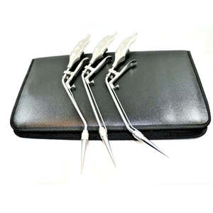 High Quality Hemorrhoid Legators <b>Set</b> with Leather <b>Case</b> for Rectal Surgery CE Certified Stainless Steel Instrument Kit - Product Image 5