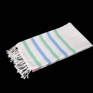 Serviette de Hammam 100% Coton de Haute Qualité, Serviette Fouta en Coton Personnalisée avec Motif Rayé pour Femmes, Exportateur en Inde - Product Image 5