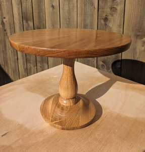 Soporte para Pastel de Madera Ecológico Hecho a Mano, Estilo Rústico, Resistente al Calor, Apto para Lavavajillas, para Postres Caseros Profesionales - Product Image 2
