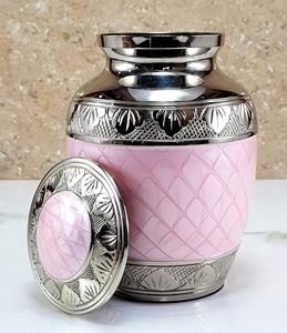 Urne moderne en métal artisanal pour mariage, jardin, patio, décoration de la maison - Product Image 6