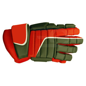 Men Youth Sports Lacrosse <b>Gloves</b> Strong Grip Padded Protection Breathable Flexible Training Gear Durable Outdoor Leather - Product Image 3