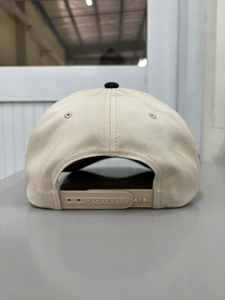 Custom Logo 3D Puff Snapback Caps Pre Curved Gorras Mid Profile Snapback Caps Holes Mixed Rope for Fashionable Casual - Product Image 3