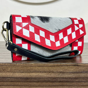 กระเป๋าคลัทช์หนังวัวสุดพรีเมี่ยมสำหรับผู้หญิงกระเป๋าคลัทช์หนังทำมือความจุสูง2025 - Product Image 4