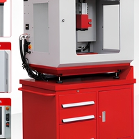 Centre d'usinage CNC 3 axes SIEG Fa4 Pro IKX1-Pro, 4 outils ATC ISO20 1000W, haute précision pour l'éducation, la recherche et le développement, les laboratoires