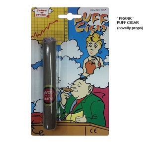 Cigare de Fumée Amusant pour Farces et Blagues, Jouet Gag Portable, Article Nouveauté pour Fêtes (1 pièce) - Product Image 1