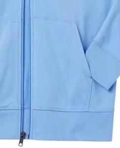 Sudadera con Capucha y Cierre para Hombre, Color Sólido, Corte Regular, Felpa de Algodón, Estilo Casual para Otoño, Diseño con Bolsillos, Tejido de Punto, Manga Larga 2027 - Product Image 5