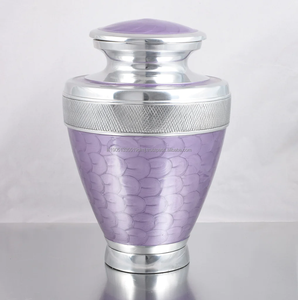 Urna Funeraria de Latón Esmaltado Personalizada al por Mayor, Estilo Americano, Recuerdo de Cremación, Suministros Funerarios de la Mejor Calidad 200/220 - Product Image 6